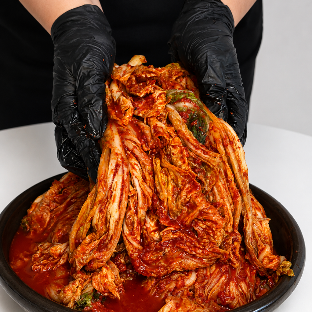 단지명가 국내산 전라도 배추김치 당일생산 신선한 갓담은 저염 HACCP 포기 김치 3kg 이미지 8
