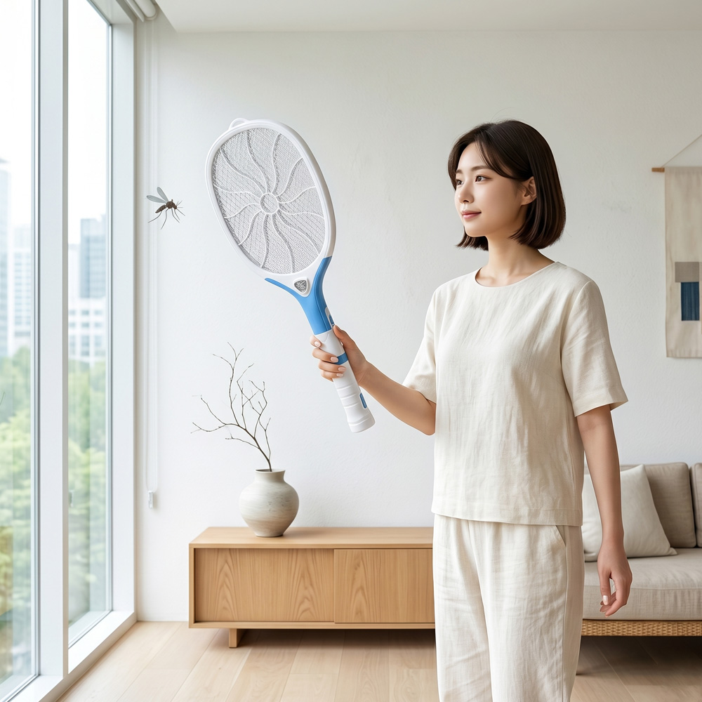 충전식 전기 모기채 220V 콘센트형 전자 파리채 모기채 추천 사용후기