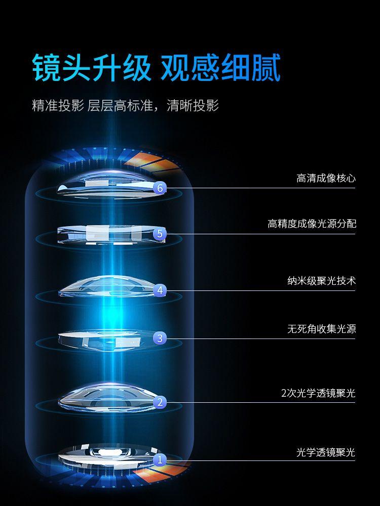 간접조명 바닥빔 수면무드등 조명등 우주 효과 수면등 인테리어조명 수유등 움직이는 LED - 상세 이미지 2