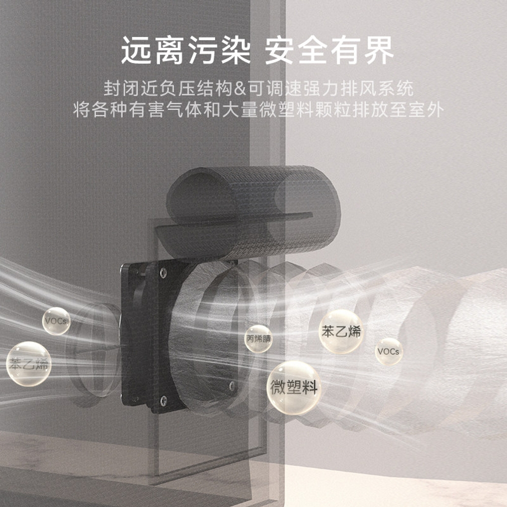 3D프린터 환기장치 인클로저 챔버 고품질 패브릭커버 밀폐형 대형 방진 방음 박스+밀봉세트 - 상세 이미지 5