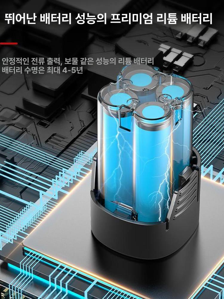 올렌토 미니그라인더 전동 소형 전기 그라인더 조각기 메탈릭 1개 5개 - 상세 이미지 4
