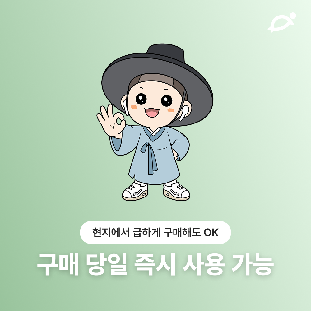 일본이심 eSIM 5G 무제한 로컬망 도쿄 후쿠오카 나고야 3일 4일 매일 1GB e심 상품 이미지