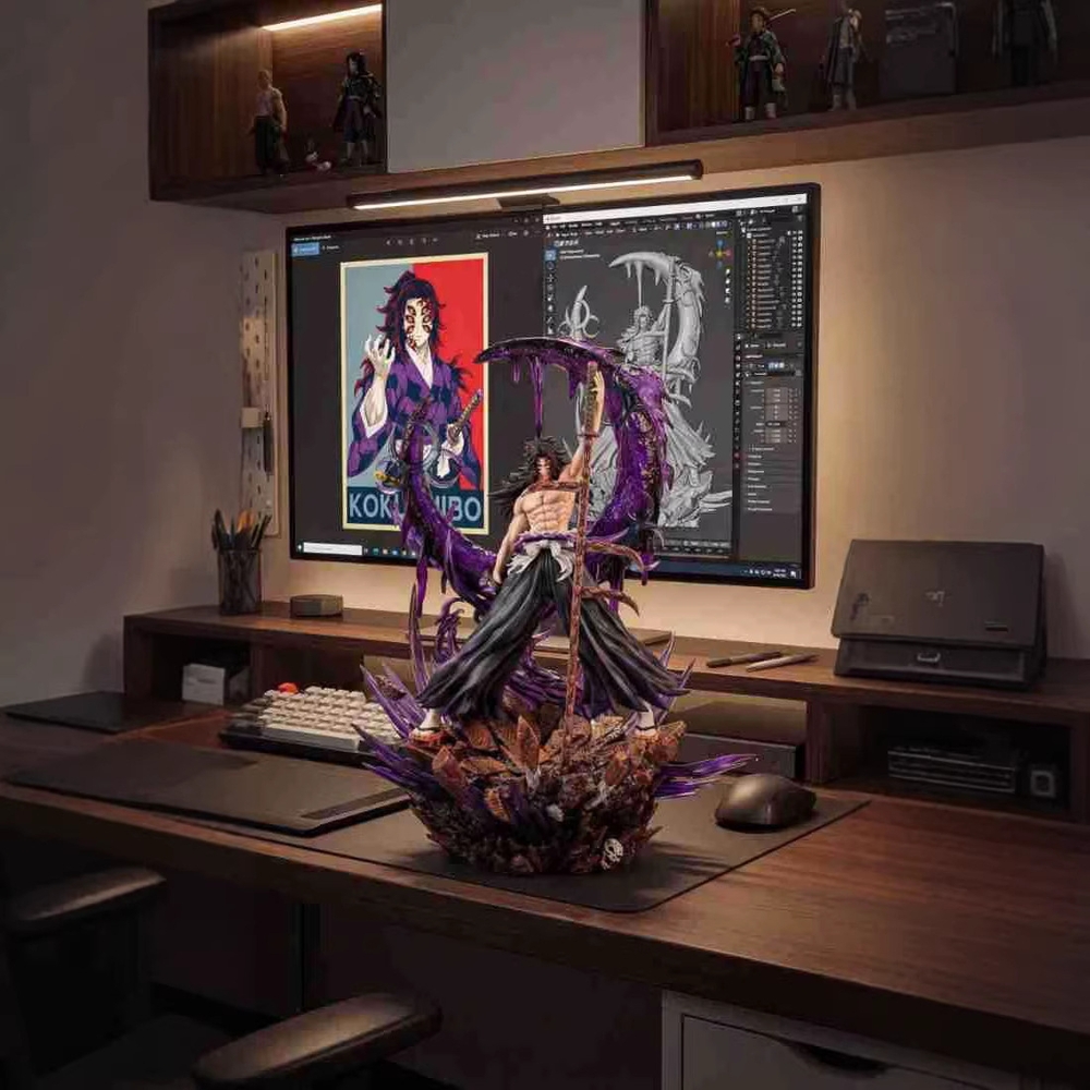 귀멸의칼날 코쿠시보 피규어 42cm 대형 발광 스태츄 소장품 해외판 고쿠시보 42cm - 상세 이미지 2