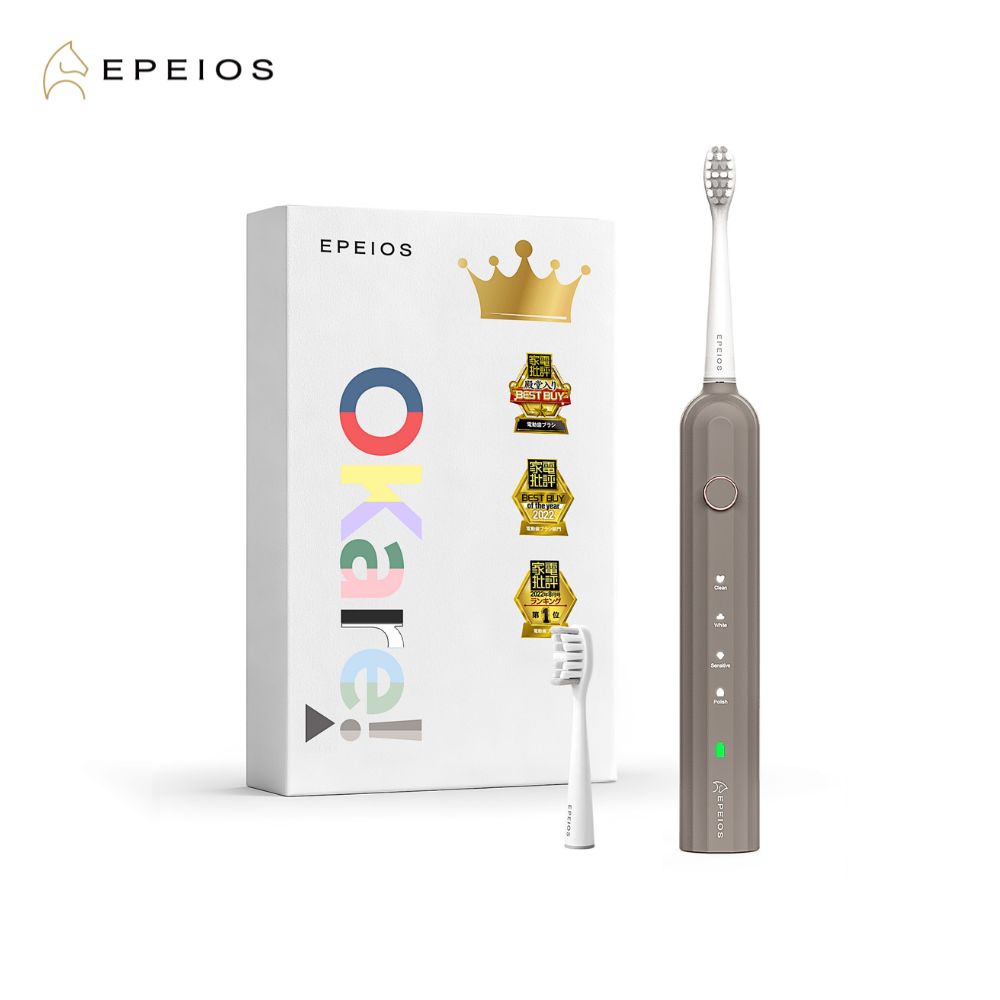 EPEIOS 에페이오스 오케아 음파 전동칫솔 코코아 브라운 - 상품 이미지