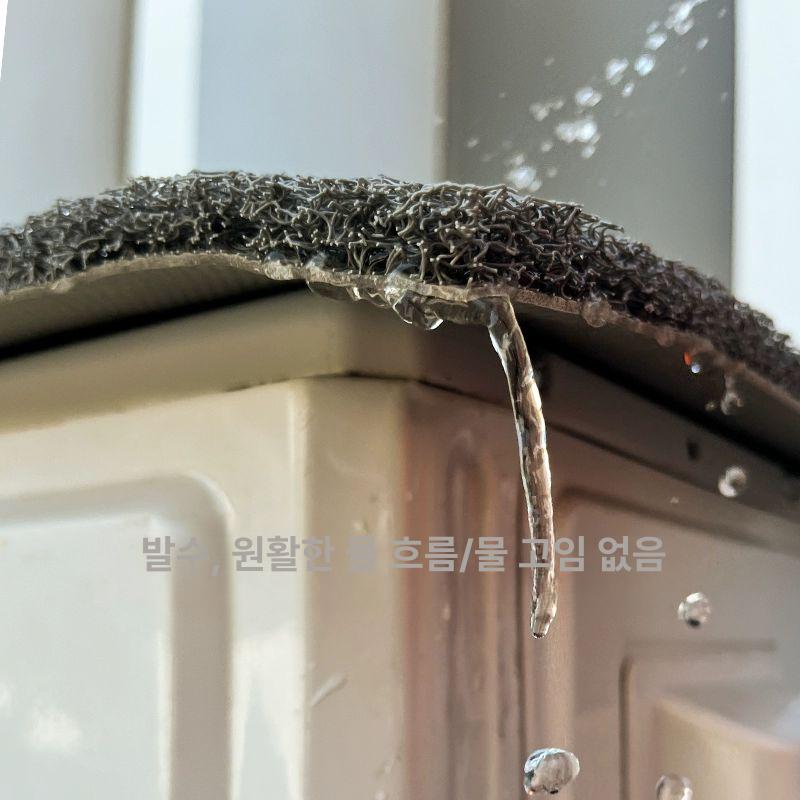 에어컨 실외기 물받이 커버 물튀김방지 소음감소 방수 자외선차단 실외기 보호덮개 방수 방음 커버 (방수 및 방진) 접착제 포함 초소형 1팩 (73x28cm) - 상세 이미지 4