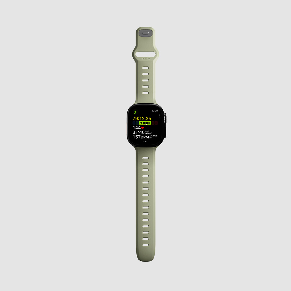 노마드 스포츠 스트랩 템포 40 41 44 45 운동 러닝 애플워치, 49mm, 씨그래스 - 상세 이미지 5