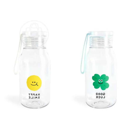긋픽 투명보틀 300ml 투명텀블러 물병 오보틀