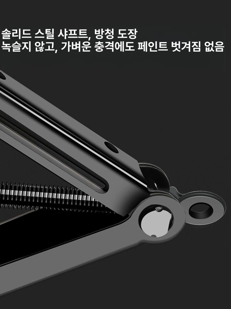 사다리작기 자키 자동차 유압 타이어 이동식 수동 인접 수리 베이스 정비 유압자키 교체 - 상세 이미지 2
