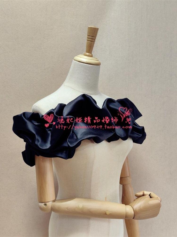 시스루 숏 가디건 웨딩 스볼레로 숏가디건 볼레로가디건 여름가디건 크롭가디건 니트가디건 여성 - 상세 이미지 2