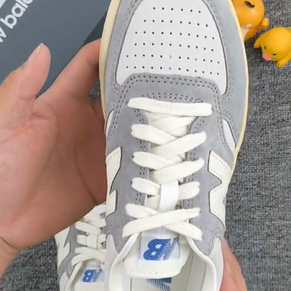 뉴발란스 T500 스니커즈 슬레이트 그레이 CT500OGA 남성 로우탑 데일리 신발 - 상세 이미지 5