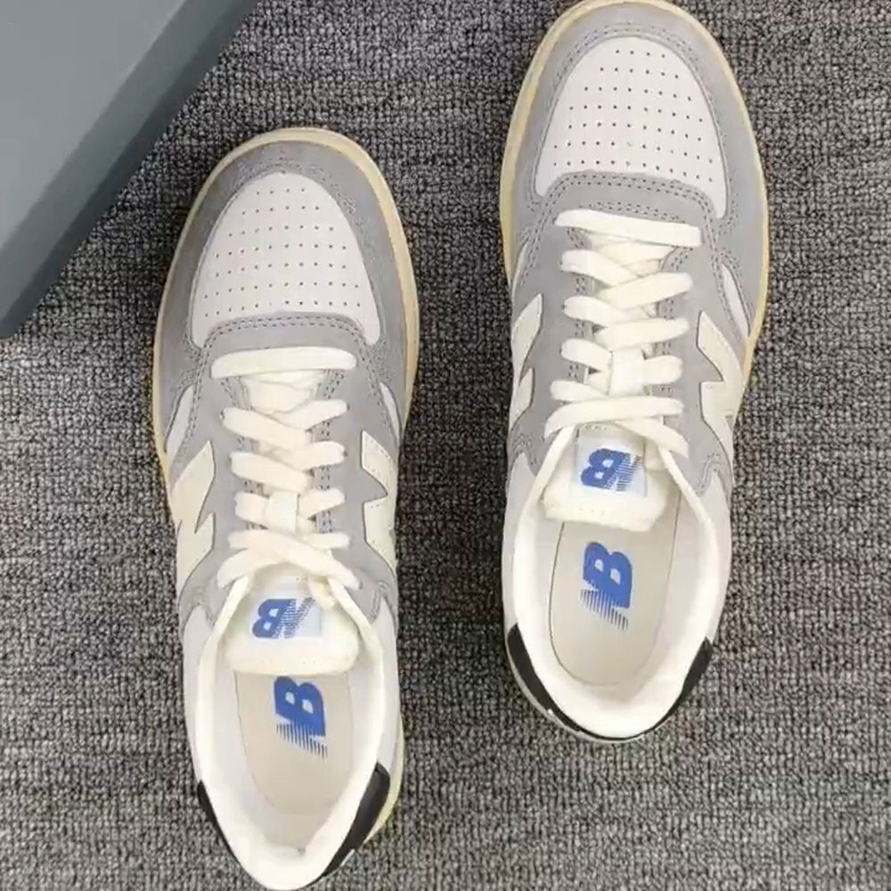뉴발란스 T500 스니커즈 슬레이트 그레이 CT500OGA 남성 로우탑 데일리 신발 - 상세 이미지 4