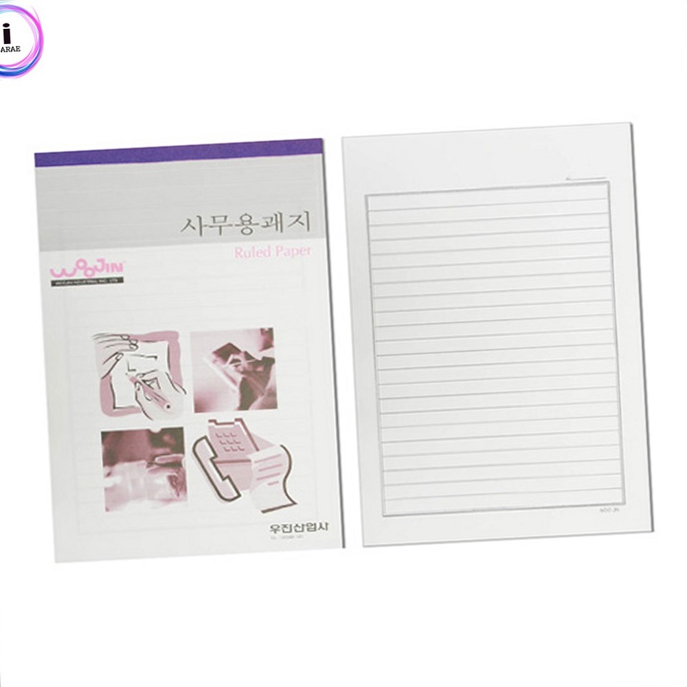 회의용낙서장 백상지사무실용메모지 무지업무용메모패드 35매 - 상품 이미지