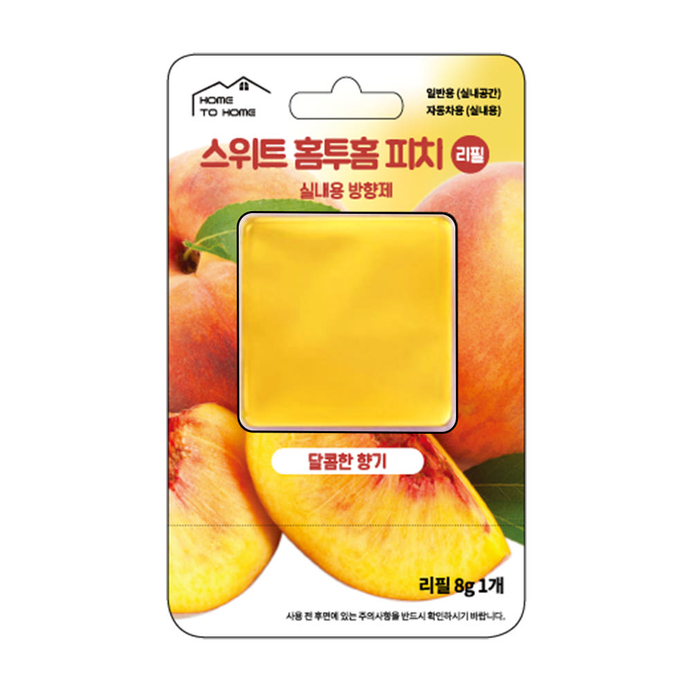스위트 피치 화장실 그레이드 센세이션 호환 부착형 방향제 리필 사각형 실내 - 상품 이미지
