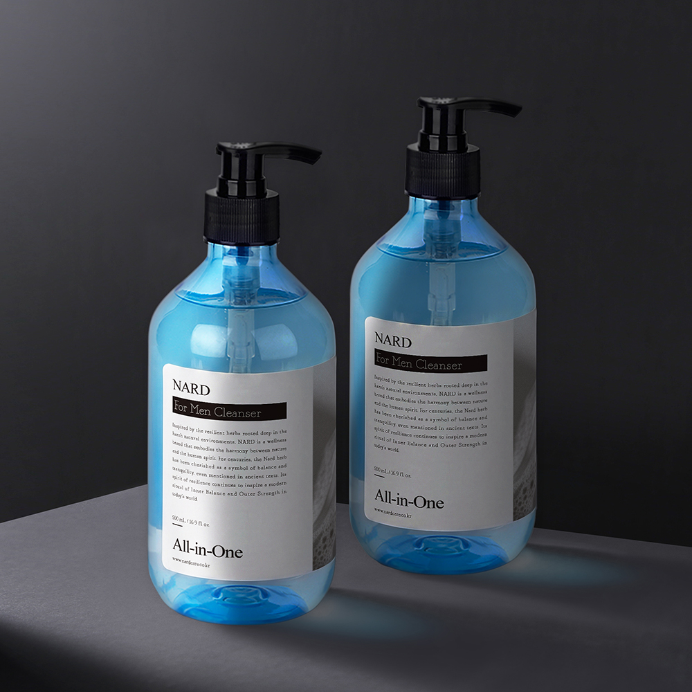 [청결SET] 나드 남성청결제 500ml+바디워시 티트리로즈마리 500ml 1개 - 상세 이미지 5