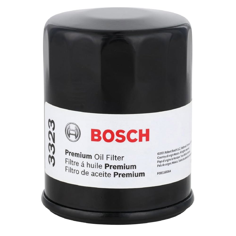 필테크 필터링 기술이 적용된 BOSCH 3323 프리미엄 오일 필터 - 일부 아큐라 MDX, RDX, RSX, TL; 크라이슬러; 닷지; 포드; 혼다 어코드, 시빅, CR-V, - 상품 이미지