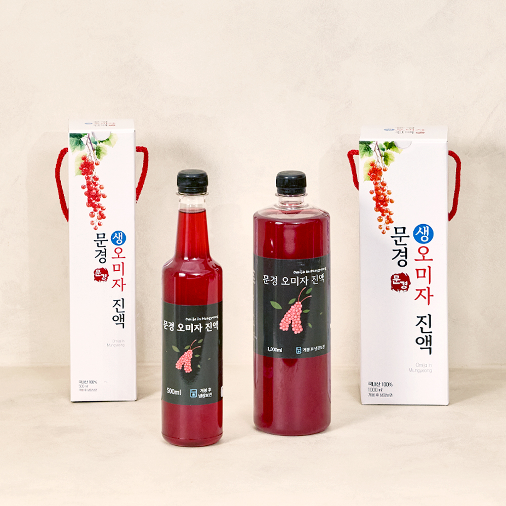 문경 오미자청 3년 저온숙성 국산 발효 원액 1L, 1개 - 상세 이미지 3