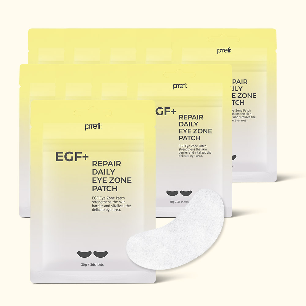 EGF+ 리페어 아이존패치 눈밑 미간 주름 마스크팩 36매, 10개 - 상품 이미지