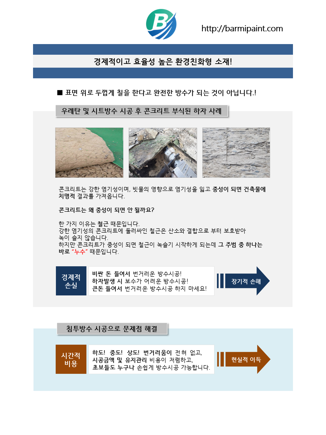 침투방수크리트-바르미101 4kg 외벽 바닥 목재 데크 메지 누수차단 DIY 액상방수제 - 상세 이미지 2