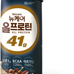 [단백질 41g] 뉴케어 올프로틴 커피우유맛 350mL 18팩 단백질음료 맛있게 먹은 솔직 후기 - 상품 이미지 3