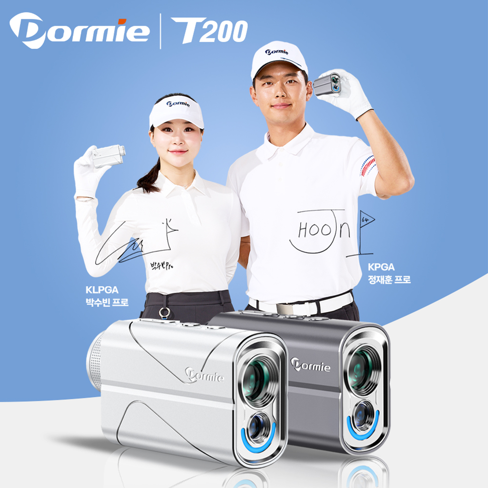 도미 DORMIE 골프 레이저 거리측정기 T200 풀메탈 삼각측정 - 상세 이미지 2