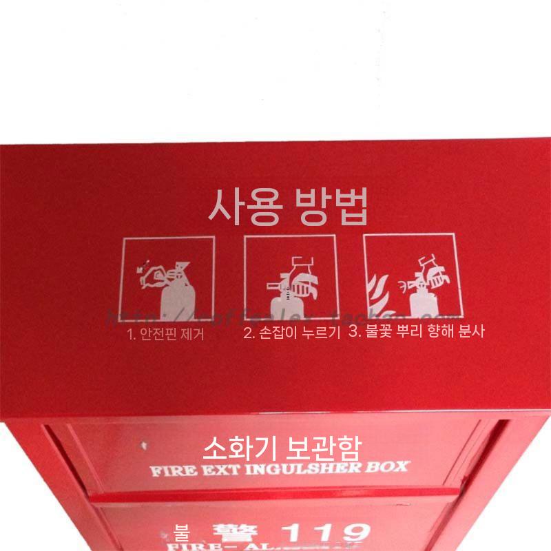 우편물 단독 방수 가정용 인테리어 옛날 우체통 편지함 야외 전원주택우편함 벽걸이 제안 철제 2kg 범용 두께에 2 개 - 상세 이미지 4