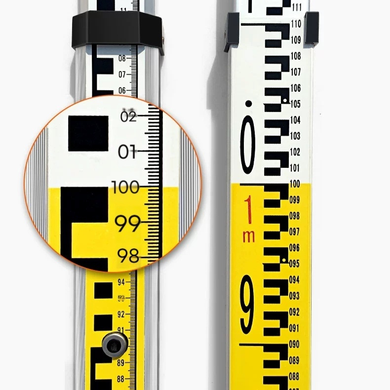막대자 눈금자 폴대 측정 게이지 크랙 측량자 측정공구 정밀측정 공구장비 산업용품 - 상품 이미지