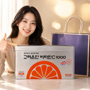 유재석 비타민C 씨 1000 고려은단 300정 멀티비타민 올인원 고용량 ... 맛있게 먹은 솔직 후기 - 상품 이미지 1