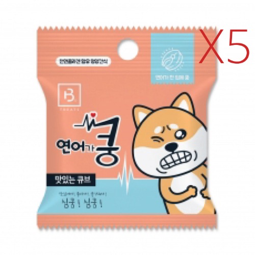 한입에 쿵 연어, 20g, 5개 - 상품 이미지