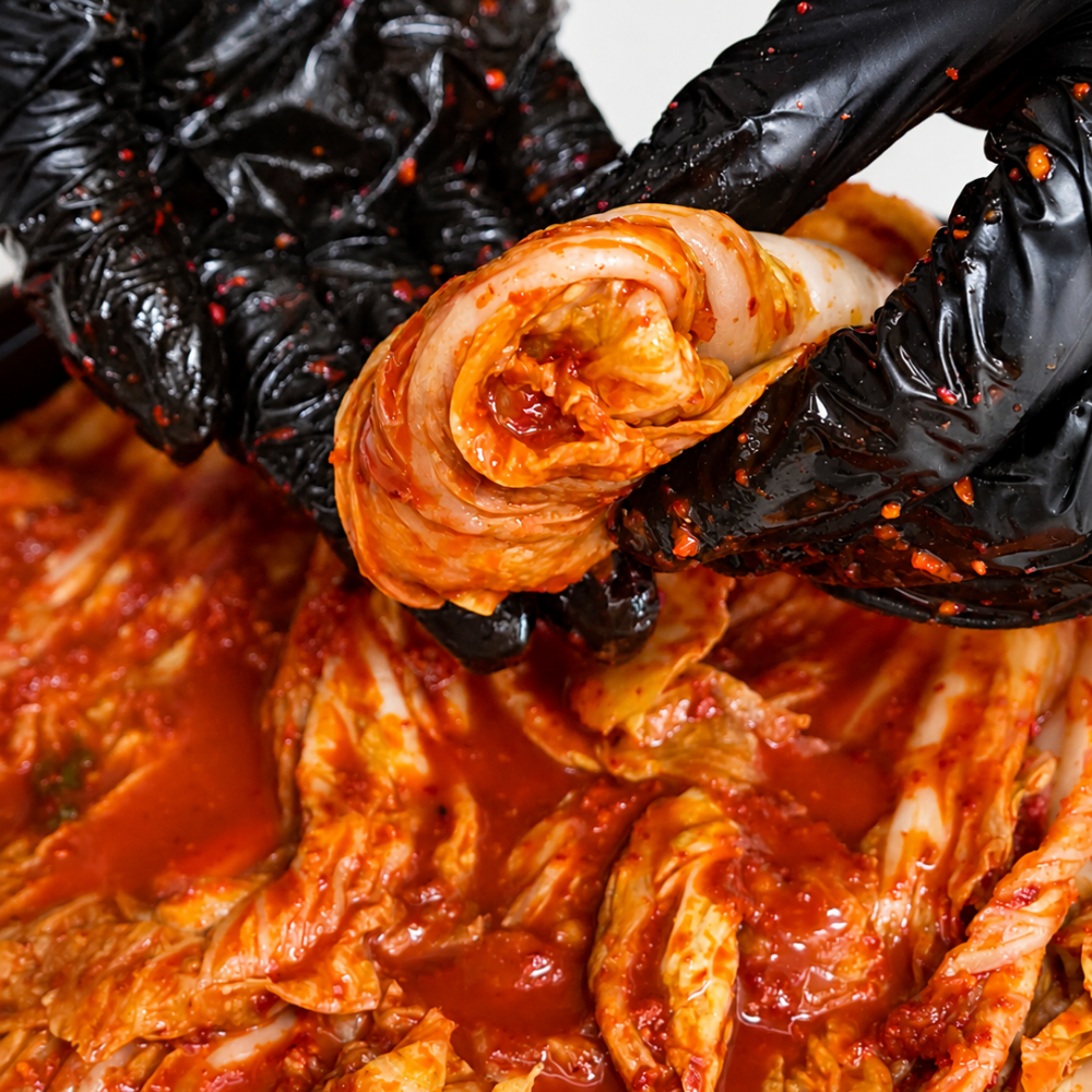 단지명가 국내산 전라도 배추김치 당일생산 신선한 갓담은 저염 HACCP 포기 김치 3kg - 상세 이미지 5