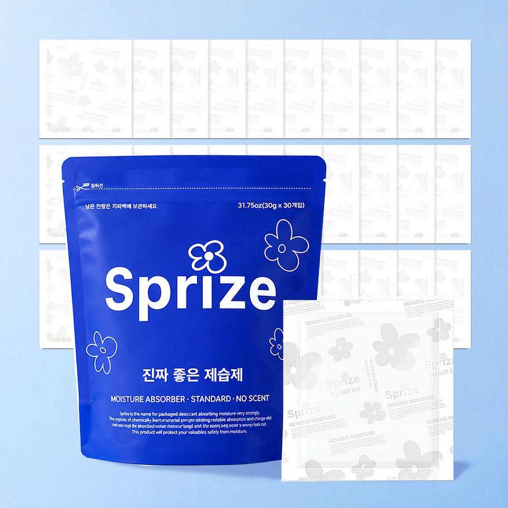 서프라이즈 진짜좋은제습제 일반형 습기제거제 30gx30개입 벌크 - 메인 이미지
