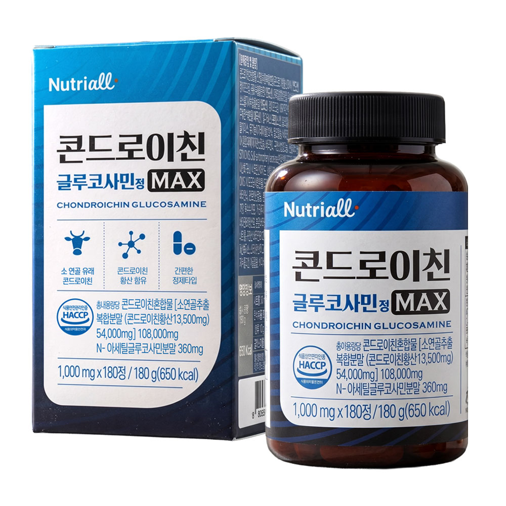 콘드로이친 글루코사민 1000mg x 180정 - 상품 이미지