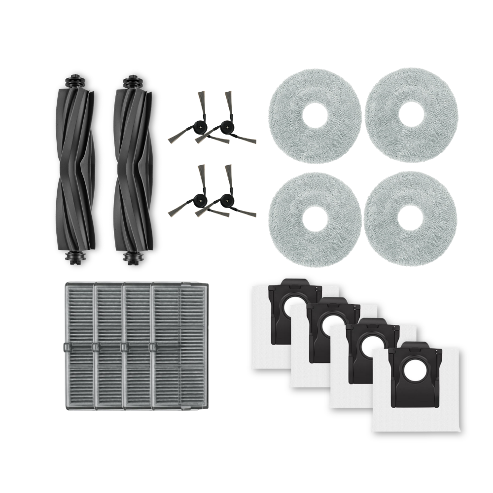 [호환] 드리미 L40 Ultra Gen2 소모품 물걸레 더스트백 필터 브러쉬 3개월 세트 구성품 - 상품 이미지
