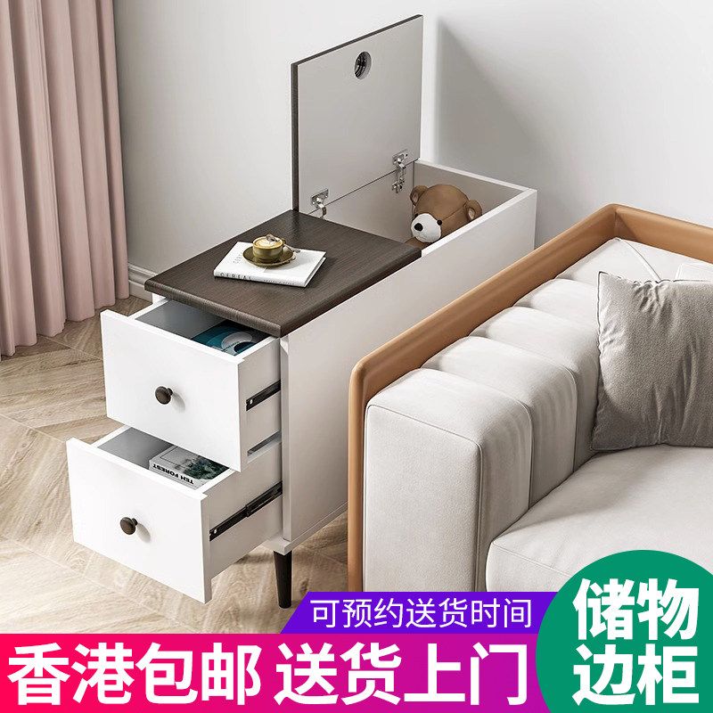 벽선반 서랍장 틈새수납장 쇼파 다용도 슬림 거실 폭좁은 베란다 슬라이딩 틈새장 침대 이동식 - 상세 이미지 3