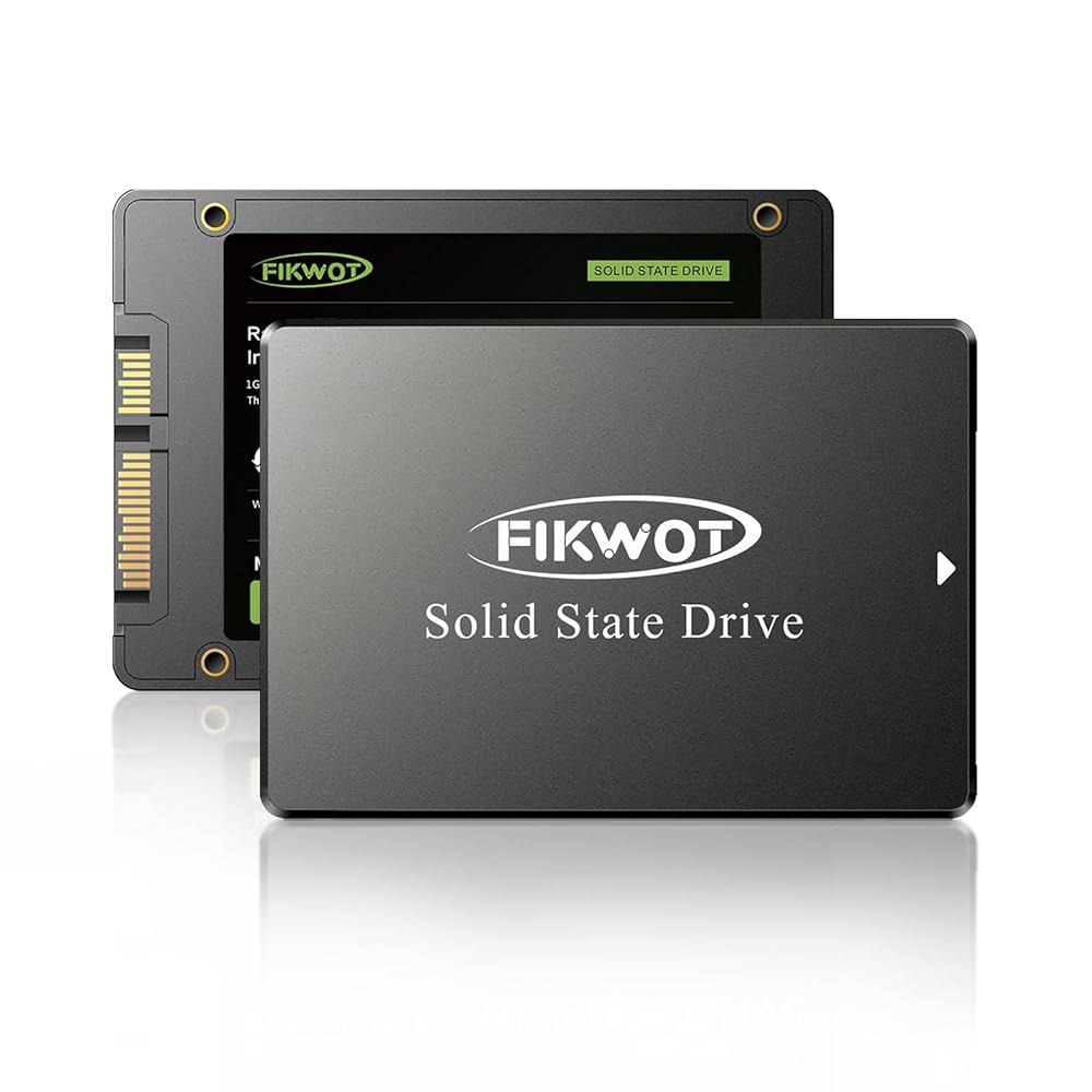 Fikwot FS810 500GB SSD, 2.5인치 SSD SATA III 6Gb/s, 솔리드 스테이트 드라이브, 최대 560MB/s, 3D NAND TLC 플래시, 데스크톱 - 상품 이미지