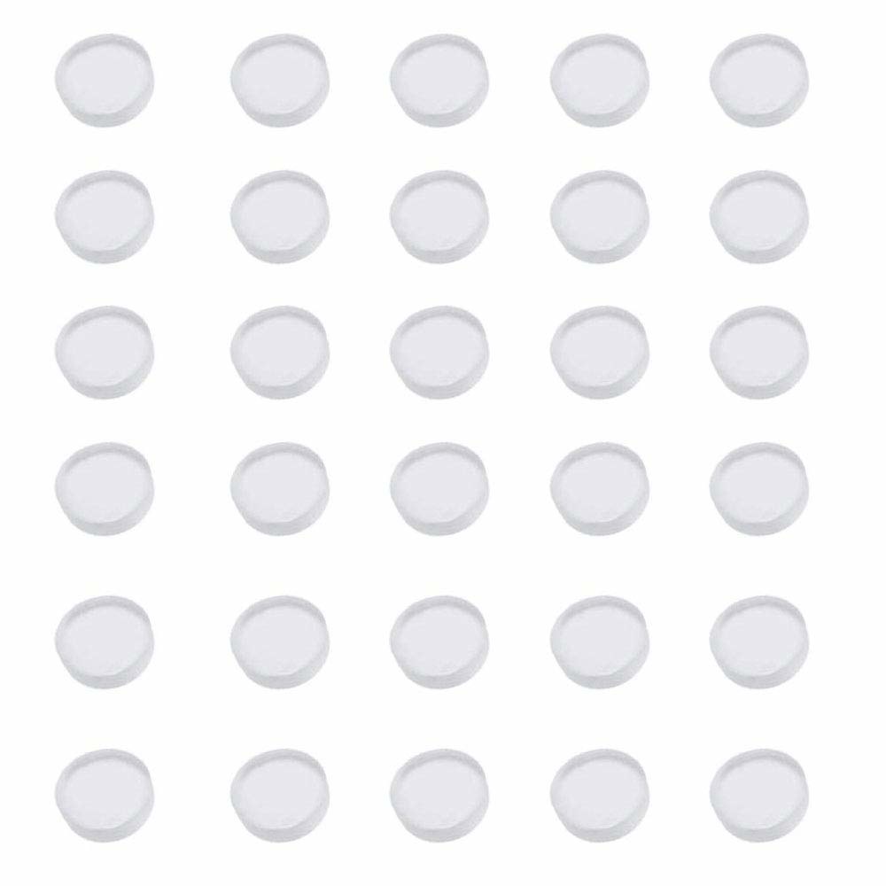지아유이 직경 9.5mm 트럼펫 실리콘 패드 수리 부품 수도 키 스핏 트롬본 밸브 30개 - 상품 이미지
