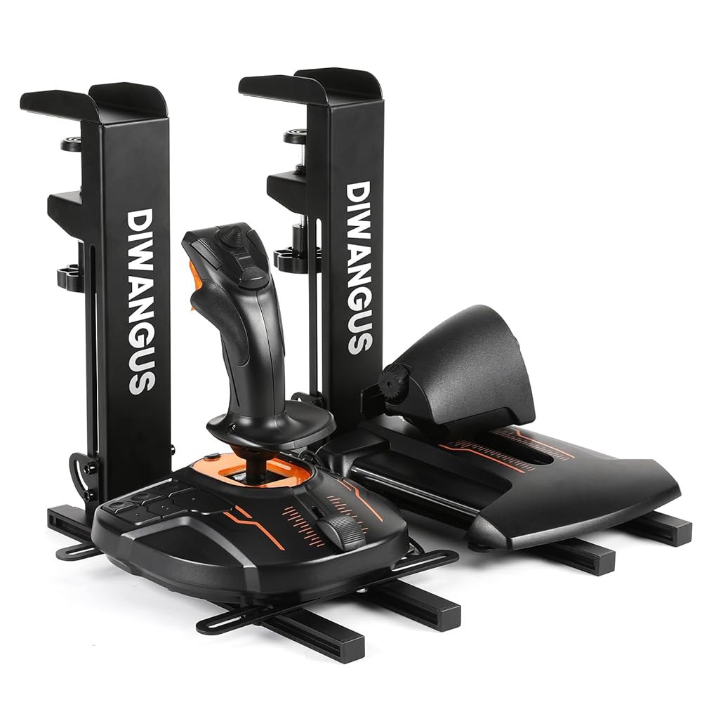 디왕어스 호타스, 플라이트 조이스틱 스로틀 호타스 마운트 X52 /X56 T16000M /HOTAS 워호그 /T 원 /4 /TCA /VKB 글래디에이터 NXT /VPC WARBRD - 상품 이미지
