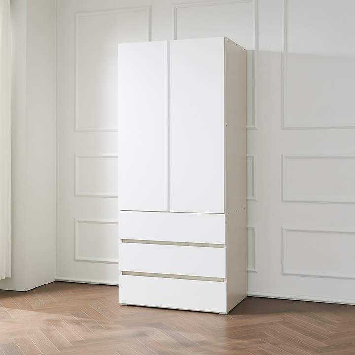 가구의서 C1050 서랍 행거장 800x585x1870mm - 상품 이미지