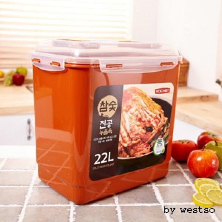 로이첸 참숯진공누름독 22L - 상품 이미지