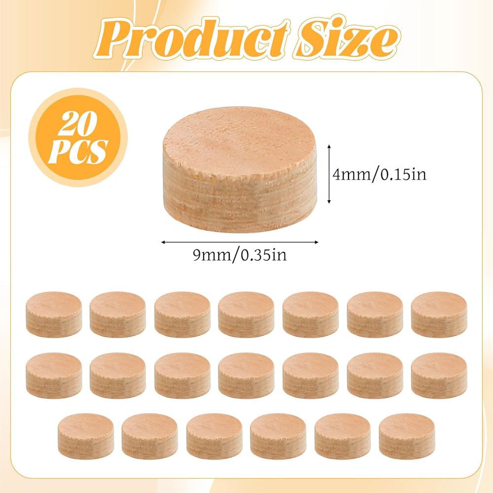 20개의 워터 키 코크, 9x4mm 트럼펫 및 트롬본 스핏 밸브 코크 패드, 황동 악기 수리 유지보수를 위한 내구성 있는 교체 패드 - 상세 이미지 3