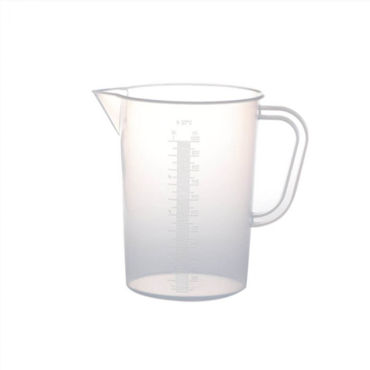 네이처홈 플라스틱 계량컵 비커 1000ml 이유식계량 요리숟가락 요리컵 - 상품 이미지