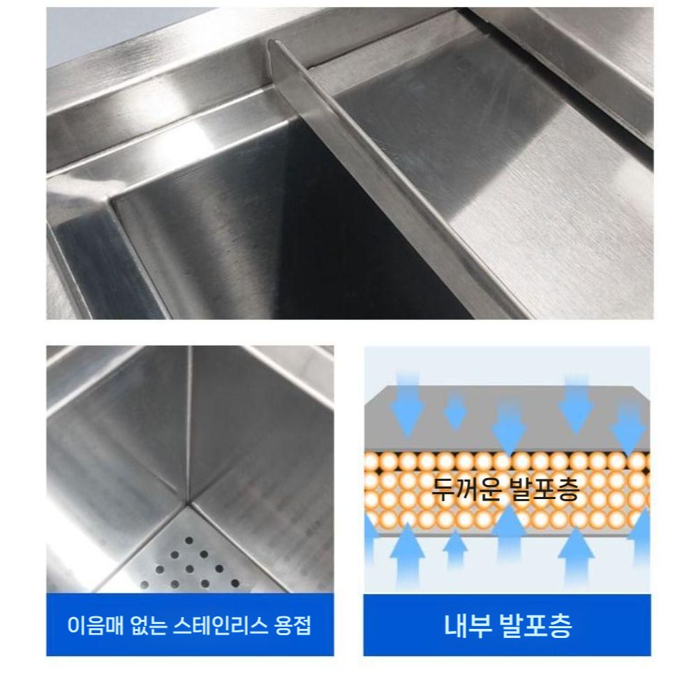 매장용 대형 스박스 하드쿨러 이동형 보냉 보냉박스 보냉백 아이스박스 캠핑 낚시 단열 아이스 - 상세 이미지 3