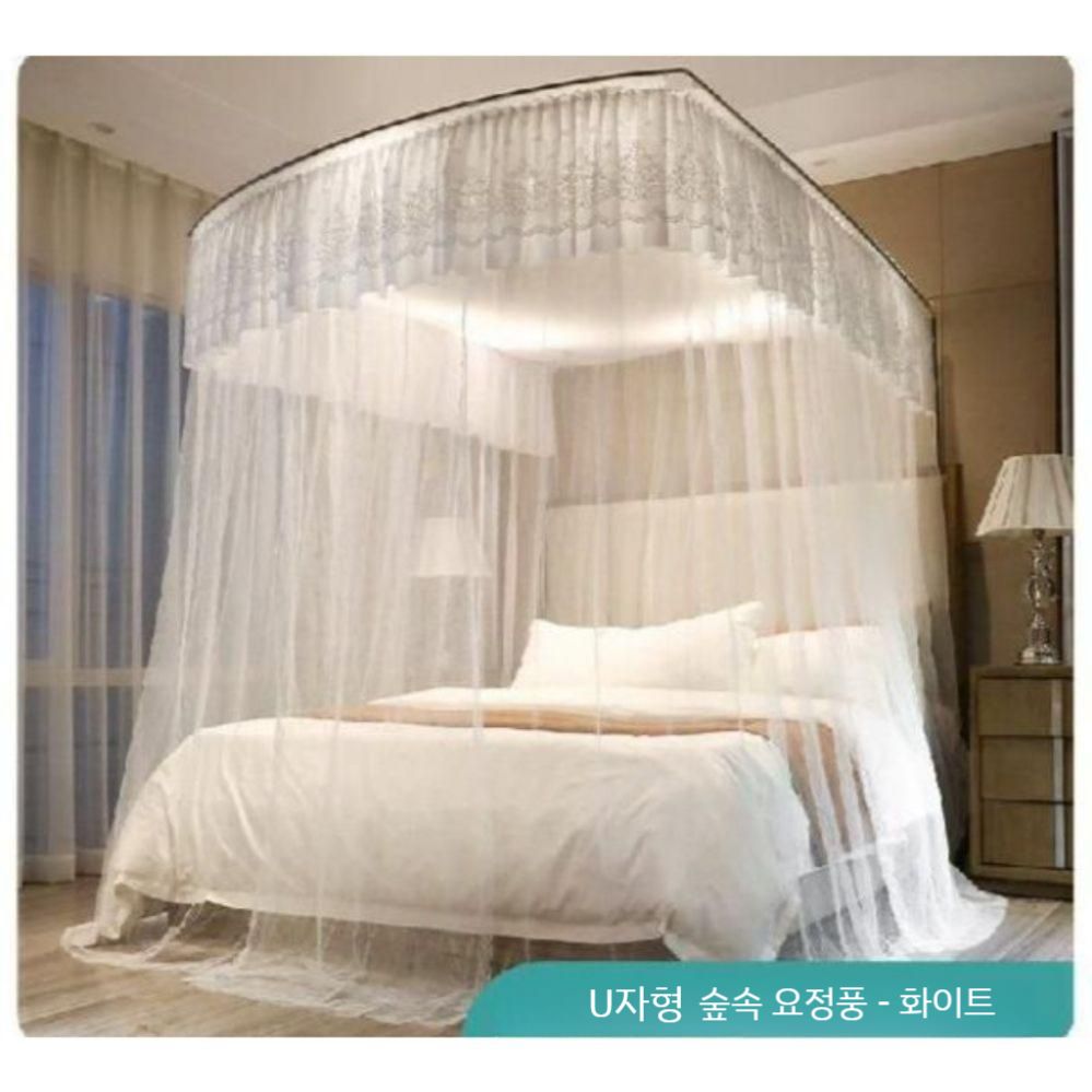 야외 썬쉐이드 그늘막 초대형 스크린 타프 차광막 블랙코팅 사이드월 브래킷 렉타 커튼 실타프 사슴-가루(합금 브래킷) 1.2m 침대 (120x200x195cm - 상세 이미지 5