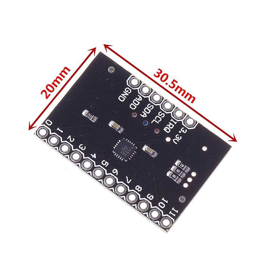 HiLetgo 2pcs MPR121-브레이크아웃-V12 근접 키보드 터치 센서 정전식 - 상세 이미지 3