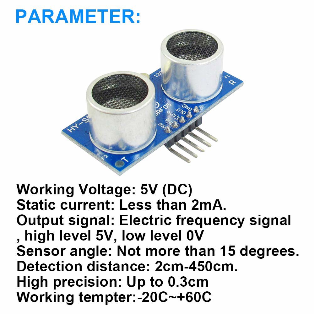 TM1637 LED 디스플레이 모듈, 듀폰 케이블을 갖춘 아두이노용 DAOKI 5Pack HY-SR05 모듈 5V 5핀 거리 감지 센서 HY-SR05 - 상세 이미지 2