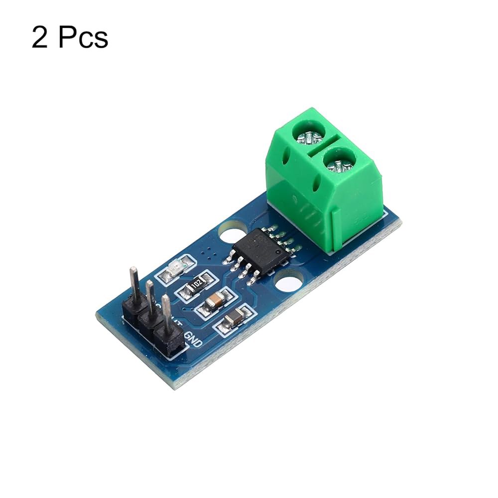 MECCANIXITY 2pcs ACS712 전류 센서 모듈 5A 레인지 홀 효과 측정 AC/DC 감지 - 상세 이미지 3