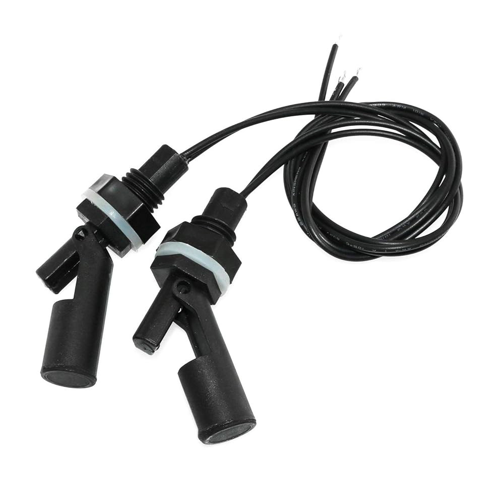수족관 수조용 Maxmoral 2pcs 수위 센서 DC 110V 측면 마운트 수평 액체 플로트 스위치 - 상품 이미지