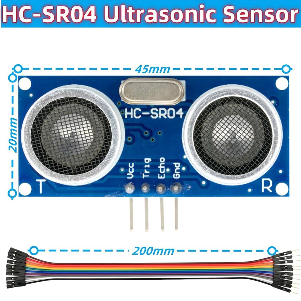 MTDELE 5Pcs HC-SR04 센서 모듈, 장착 브래킷을 갖춘 Arduino R3 UNO MEGA XBee 나노 로봇과 호환됨 - 상세 이미지 2