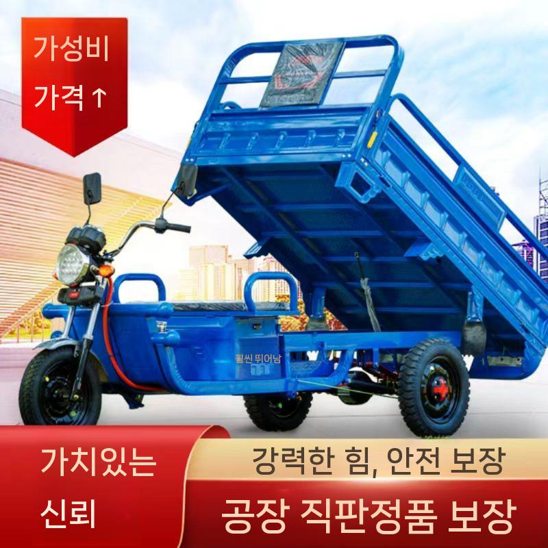 농업용 세발 3륜 오토바이 전기스쿠터 삼발이 삼륜 삼륜차 전기오토바이 전동 바이크 출퇴근 - 상세 이미지 2