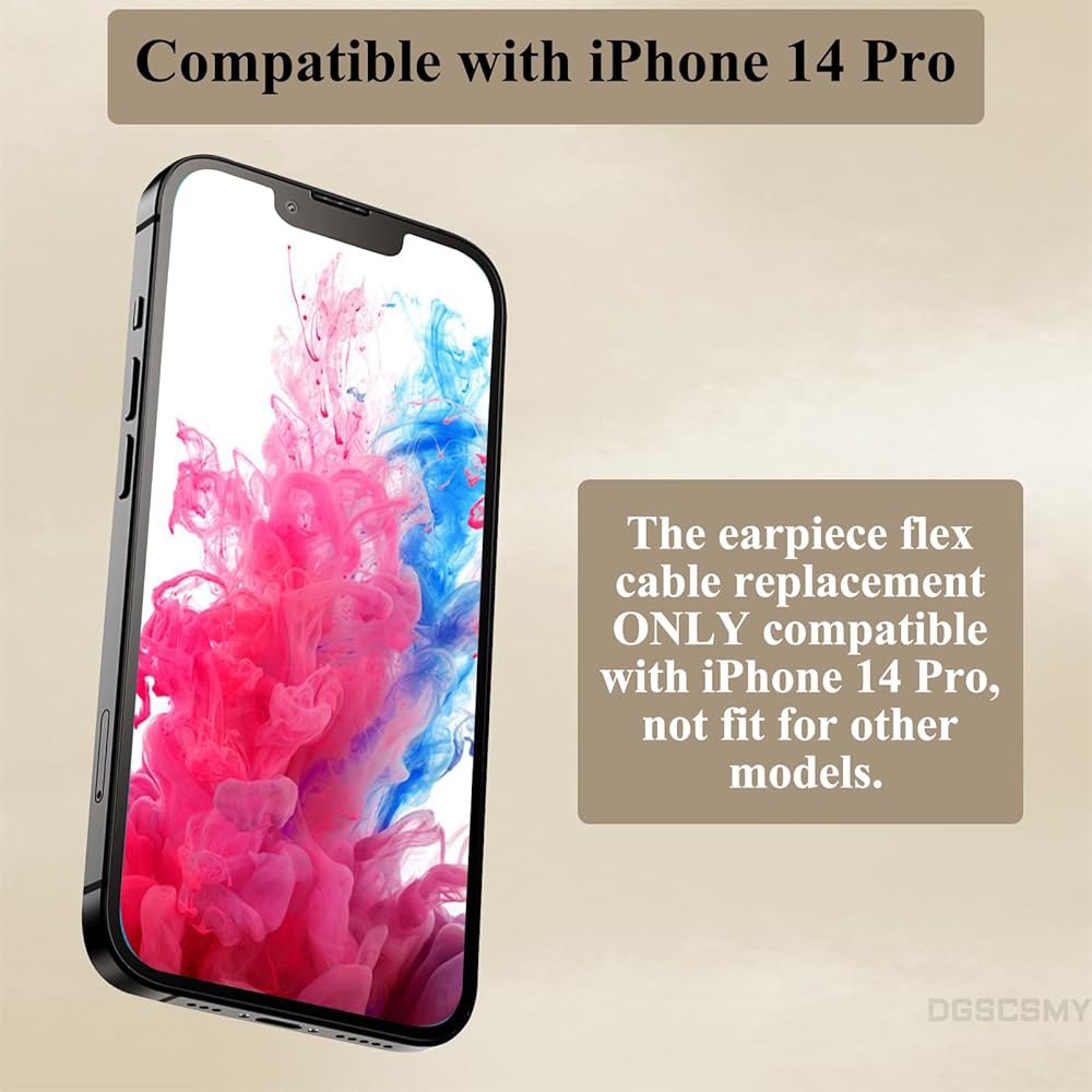 14 프로 이어피스 이어 스피커 플렉스 케이블 교체 근접 센서 A2650 A2889 A2890 A2891 A2892용 풀 수리 수정 도구 키트 마그네틱 패드 - 상세 이미지 3