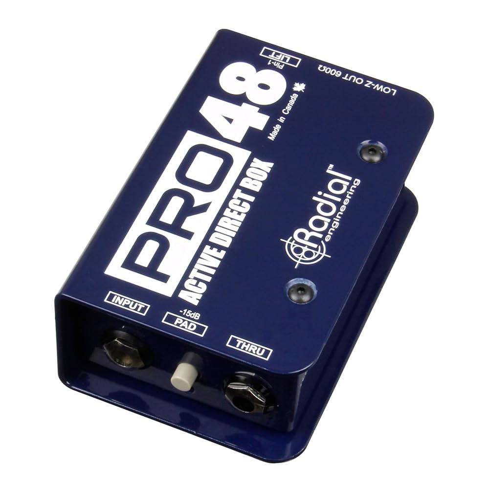 Radial Pro48 액티브 48볼트 컴팩트 다이렉트 박스 - 상품 이미지